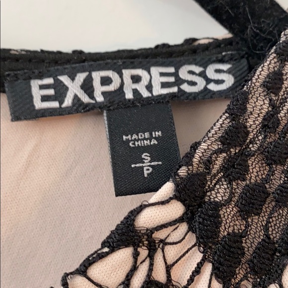 Express black lace dress - Picture 3 of 4